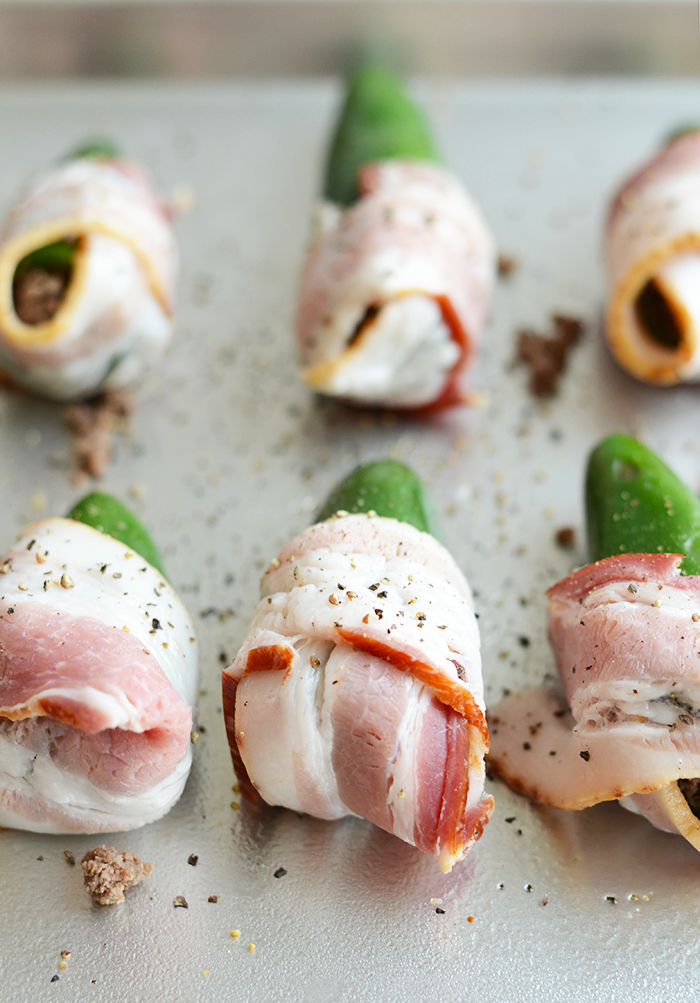 It's time to spice up your appetizers with these paleo-friendly bacon-wrapped jalapeño poppers! All you need are a few ingredients and 30 minutes!