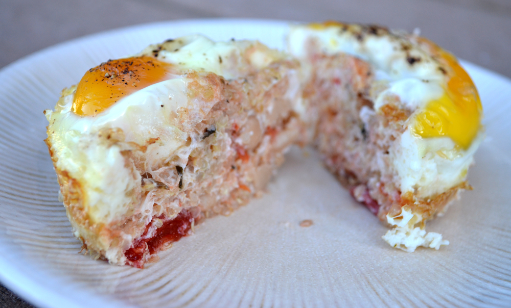 quinoa baked eggs