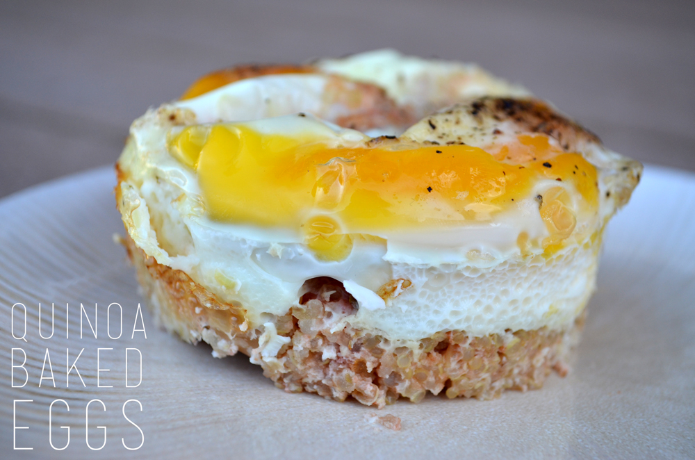 quinoa baked eggs