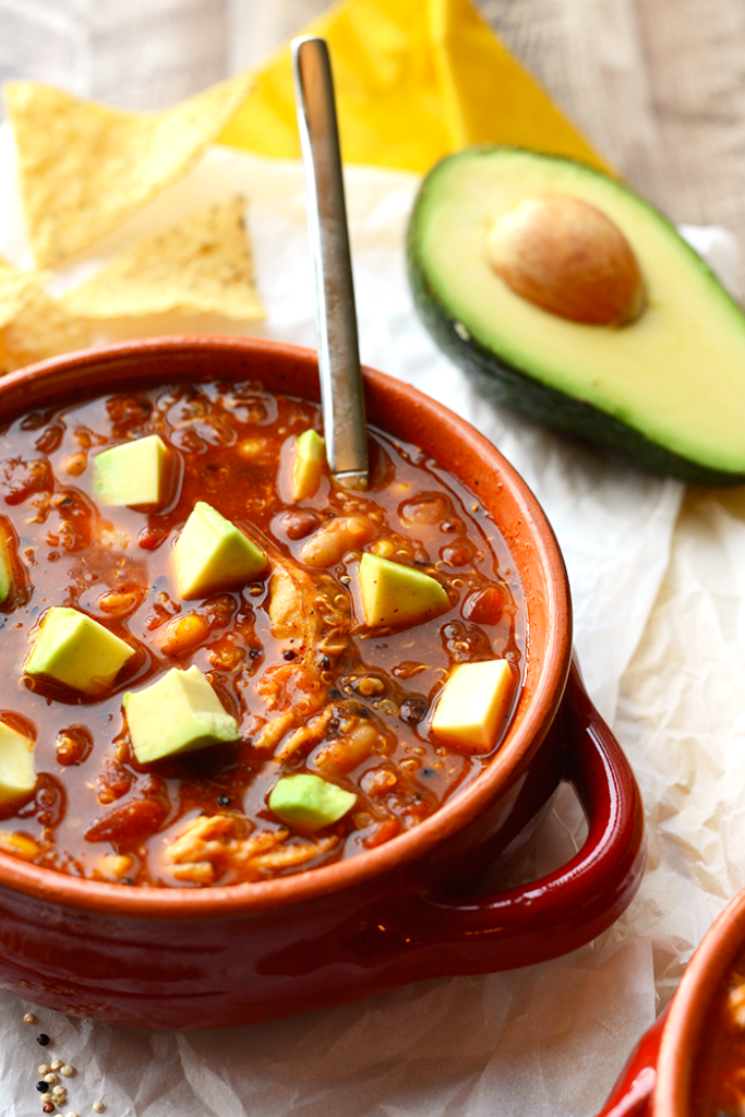 quinoa-chicken-enchilada-soup