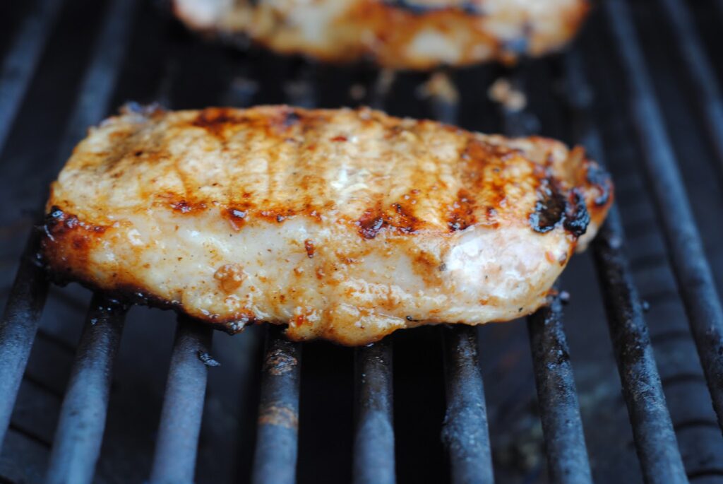 Lemon Grass Ginger Soy Pork Chops