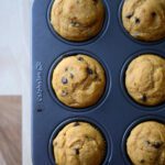 To your favorite gluten-free muffin mix to make these delicious 4 INGREDIENT GLUTEN FREE PUMPKIN MUFFINS that the whole family will love! 