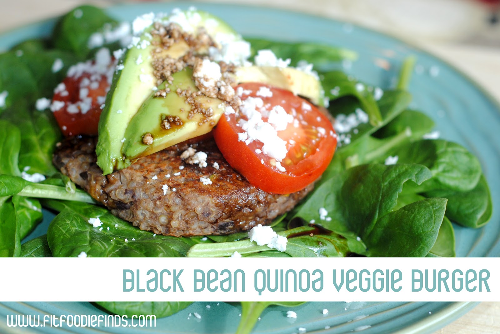 Black Bean Quinoa Veggie Burgers