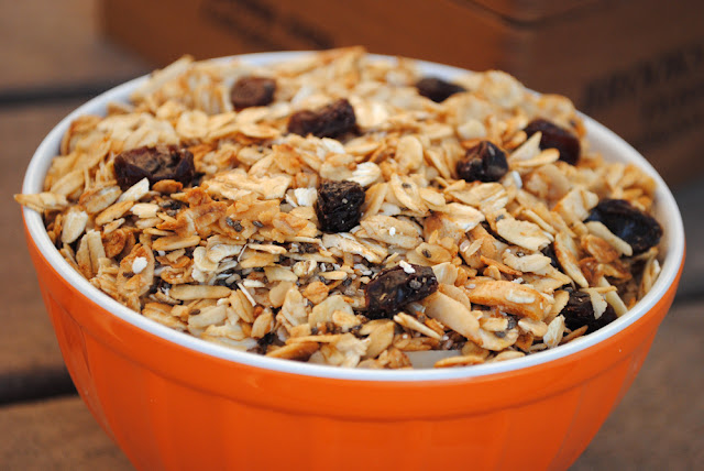 fall spiced granola