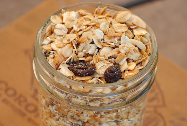 fall spiced granola