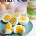 Sea Salt and Vinegar Hard-Boiled Eggs #healthy #recipe