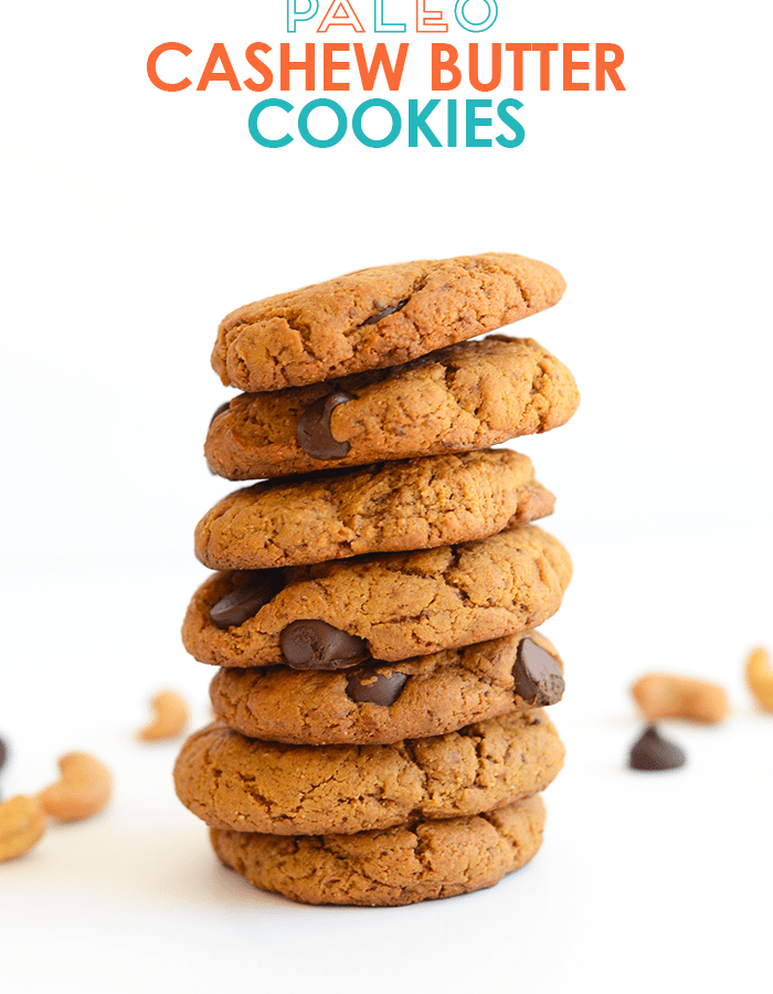 Paleo Cashew Butter Cookies