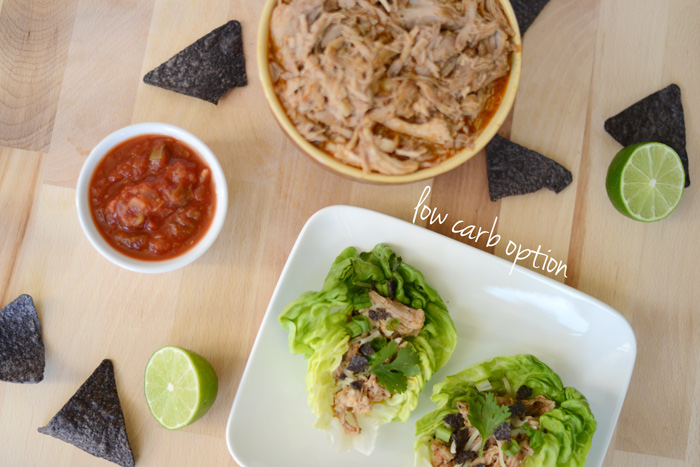 Pulled Pork Enchilada Tacos #fitfluential #glutenfree