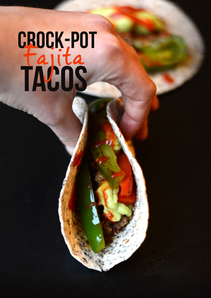 Crock-Pot Fajita Tacos