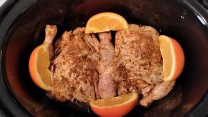 SLOW COOKER GREEK CORNISH HENS