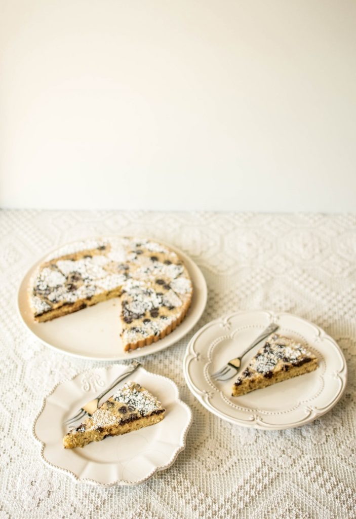 CHOCOLATE CHIP AMARETTO TORTE