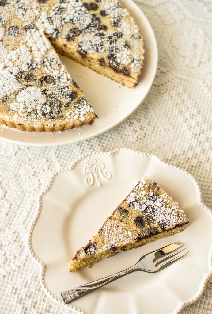 CHOCOLATE CHIP AMARETTO TORTE