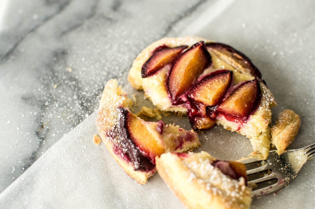 STONE FRUIT BRIOCHE TARTLETS