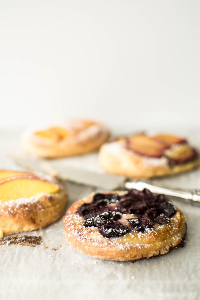 STONE FRUIT BRIOCHE TARTLETS