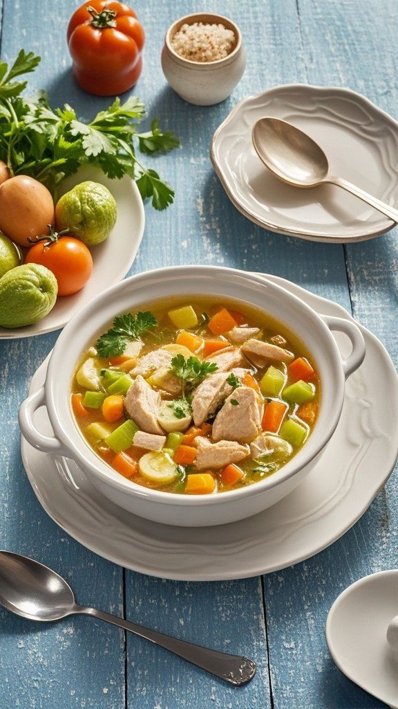 Mary berry chicken and vegetable soup