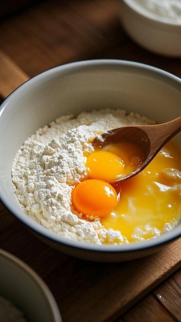Add the Eggs