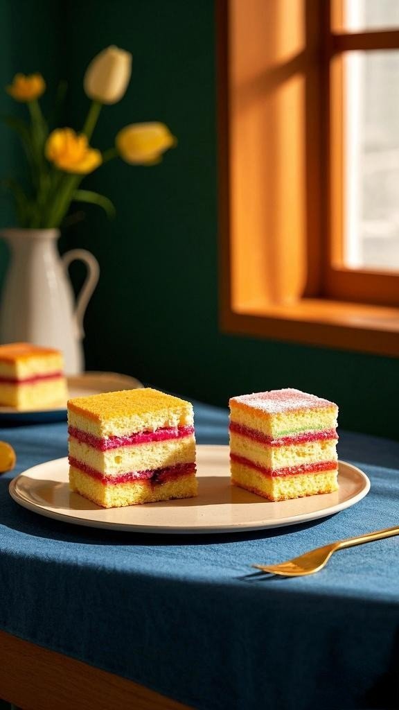 Mary berry Battenberg Cake