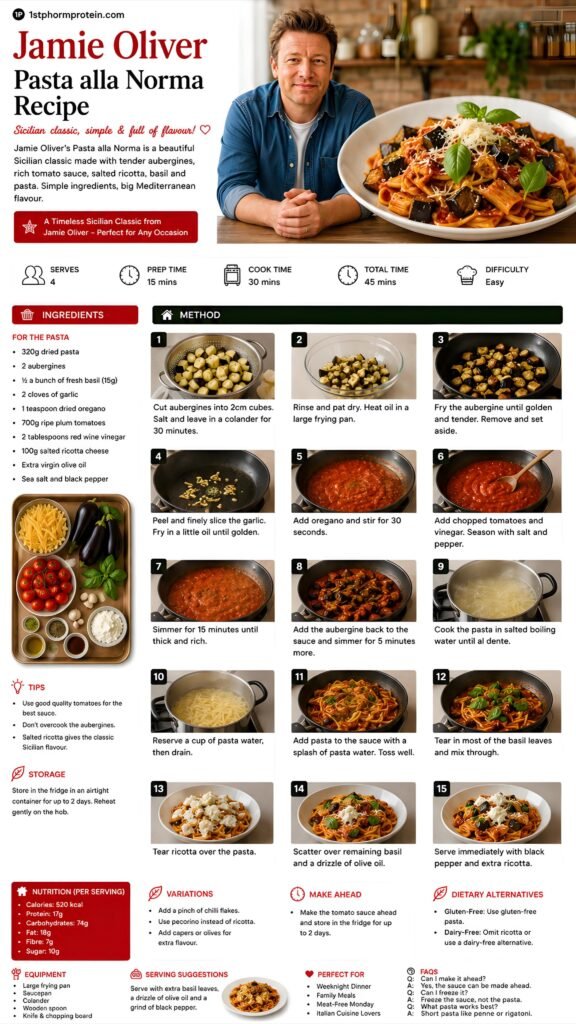 pasta alla norma recipe jamie oliver